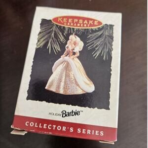 1994 Holiday Barbie Hallmark Keepsake Ornament Mattel